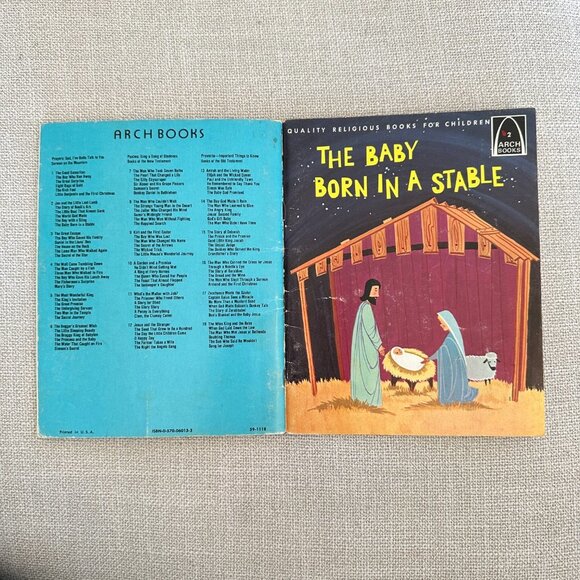 The Baby Born in a Stable Children’s Christmas Book - Picture 11 of 11